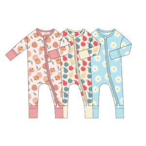 Custom Baby Zip Romper